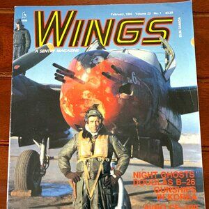 Vintage Wings Magazine (Aviation) February 1993, Volume 23, No. 1